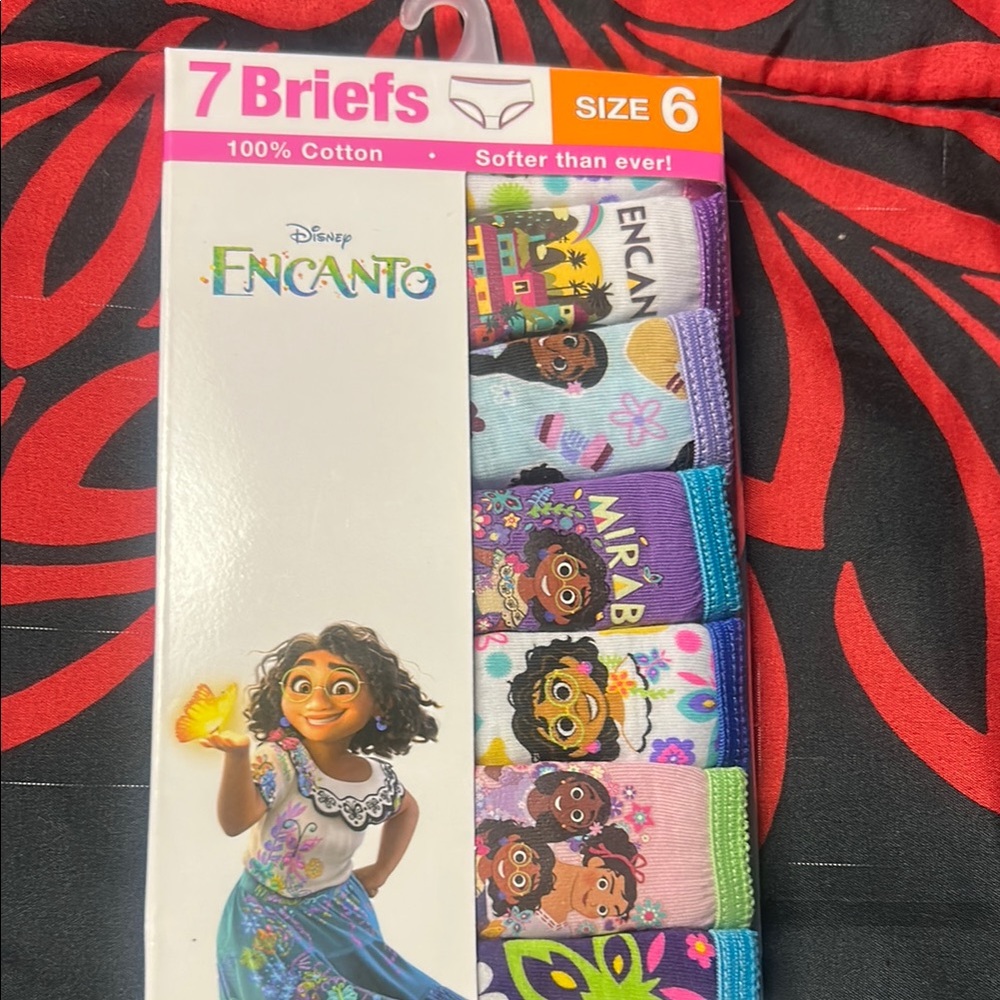 Disney Encanto Girls' Briefs - Size 6